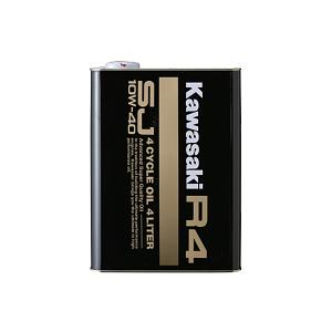 カワサキ（Kawasaki） エンジンオイル カワサキR4 SJ10W-40 容量 1L
