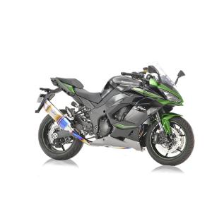 r’s gear Ninja 1000SX ［8BL-ZXT02K］ （23年-） GPスペック チタンフルエキゾースト マフラー シングル UP Type チタンドラッグブルー GK41-TUSD｜moto-jam