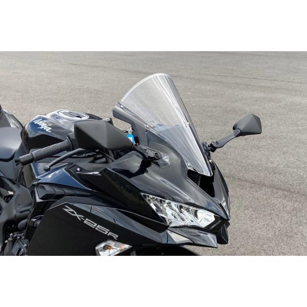 ACRYPOINT ZX-25R ストリートタイプスクリーン （クリア） 140281