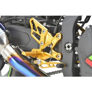 r’s gear ZX-25R （20-22年） ライディングステップ（オレンジゴールド） AC01...