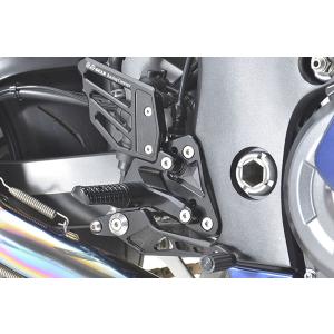 r’s gear Hayabusa （21年-） ライディングステップ（ブラック） AC01-020...