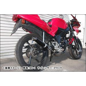 RSY 走り屋倶楽部 ステンレス手巻きチャンバー（ブラック）/RZ50[RA01J