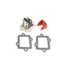 KN企画 Yビッグリードバルブ（2枚タイプ）スタッファー24mm+ガスケット付属/JOG50・JOG...