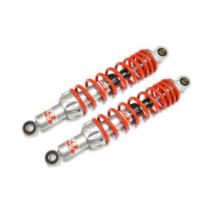 KN企画 RCB リアショック 335mm（A2シリーズ）レッド/シルバー 01A0185R-KN