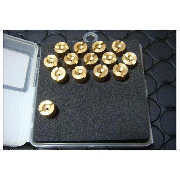 【ネコポス対応】KN企画 YAMAHA系ノーマルキャブ メインジェットセット（14本セット）その2/...