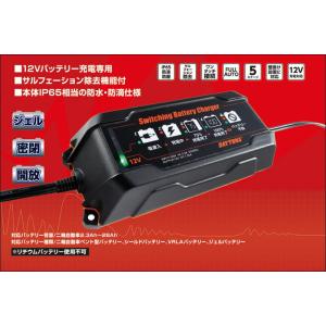 DAYTONA スイッチングバッテリーチャージャー 12V 回復微弱充電器 95027｜moto-jam