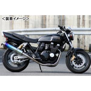 プリティー YAMAHA XJR400 4HM 50.8 ガニマタ PRETTY管 マフラー