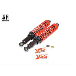KN企画 YSS リアショック 350mm （黒/レッド）/スーパーカブ50・スーパーカブ90・CD...