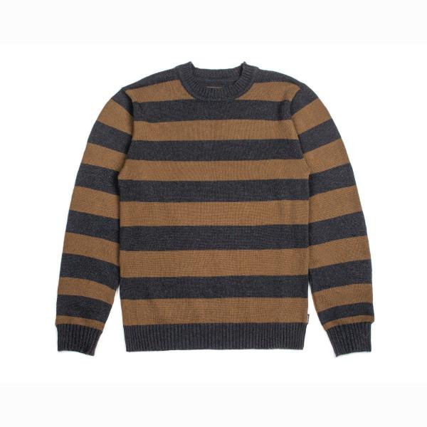 ブリクストン ウェス セーター ウォッシュドブラック Brixton Wes Sweater Was...