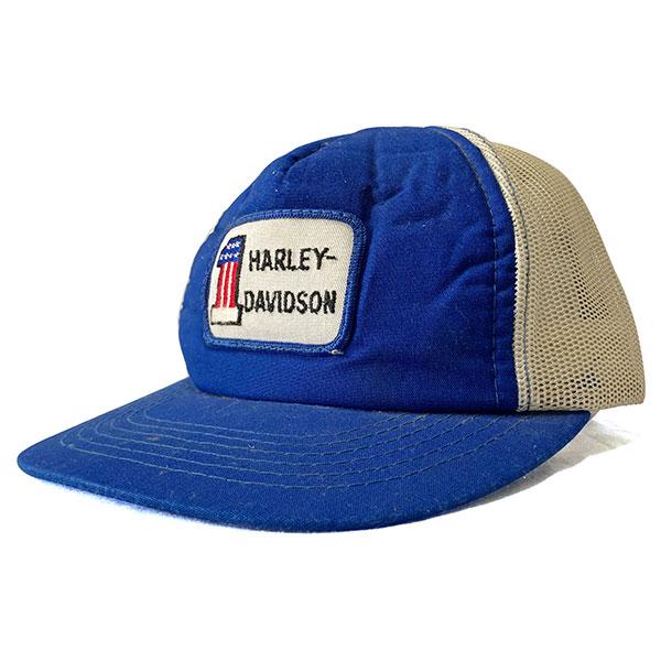 ハーレーダビッドソン ナンバーワン ロゴ ビンテージ キャップ HARLEY-DAVIDSON No...