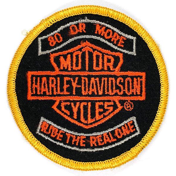 ハーレー・ダビッドソン メッセージ ビンテージ パッチ Harley Davidson Messag...