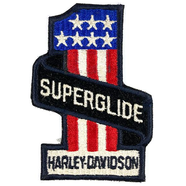 ハーレー・ダビッドソン スーパーグライド ビンテージ パッチ Harley Davidson SUP...