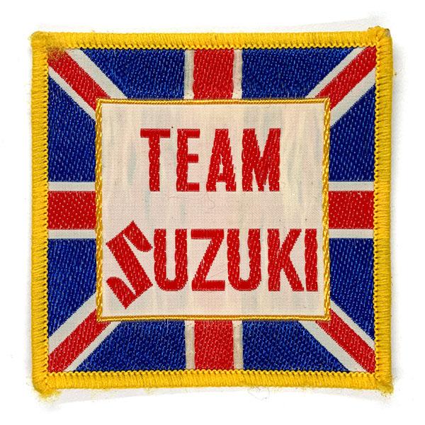 チーム スズキ ビンテージ パッチ TEAM SUZUKI Vintage Patch 旧車 日本車...