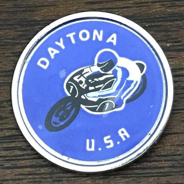 デイトナ USA ピンバッジ DAYTONA U.S.A. Pin レース サーキット バイカー R...