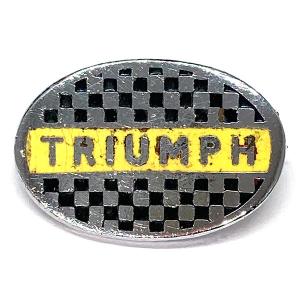 トライアンフ ビンテージ ロゴ ピンバッジ Triumph Vintage Logo Pin
