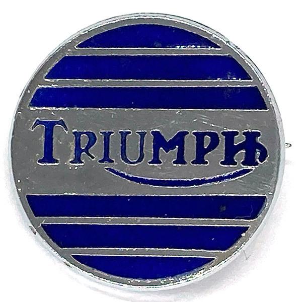 トライアンフ ビンテージ ロゴ ピンバッジ Triumph Vintage Logo Pin 英車 ...