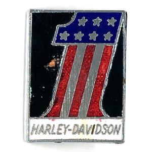 ハーレー ナンバーワン ピンバッジ Harley Davidson #1 Pin ハーレー