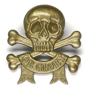 デス オア グローリー ビンテージ ピンバッジ DEATH OR GLORY Vintage SKULL Pin スカル 骸骨 髑髏 WWI Pin 17th / 21st LANCERS Badge