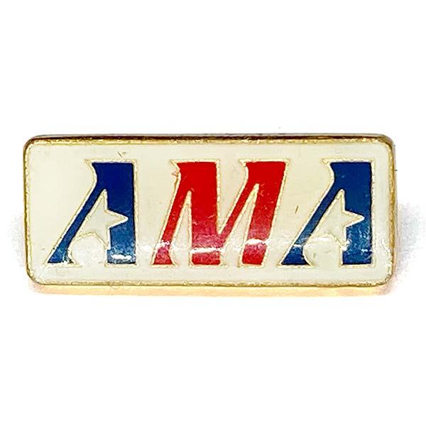ＡＭＡ ビンテージ ピンバッジ AMA Vintage Pin アメリカモーターサイクル協会 バイカ...