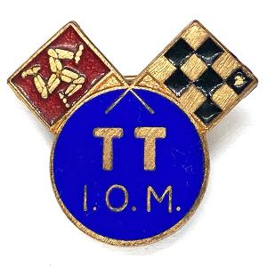 アイルオブマン ＴＴ ピンバッジ ISLE OF MAN TT Pin マン島 ＴＴレース ビンテージ Race Vintage Manx I.O.M.｜moto-music