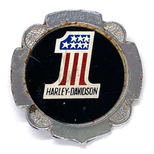 ハーレー ナンバーワン ピンバッジ Harley Davidson #1 Pin ハーレーダビッドソン バイカー ピンズ HARLEY-DAVIDSON AMF Pins No1 No,1