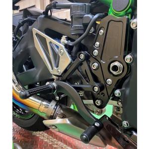 カワサキ ZH2 BEET ビート ハイパーバンク バックステップ ブラック 0111-KF6-24
