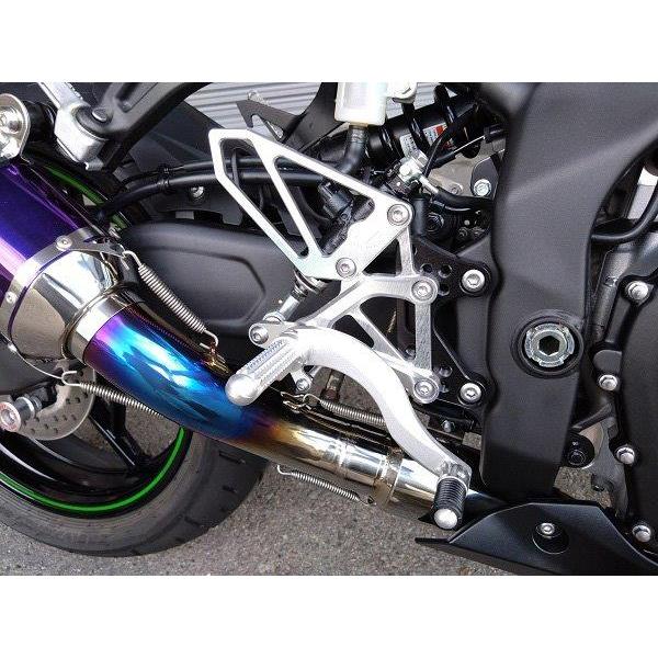 BEET ビート ハイパーバンク バックステップ  カラー:シルバー Ninja ZX-25R/ZX...