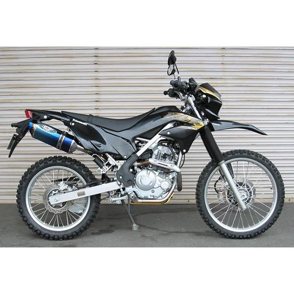 Kawasaki KLX230 ナサート Evolution タイプII フルエキゾーストマフラー(...