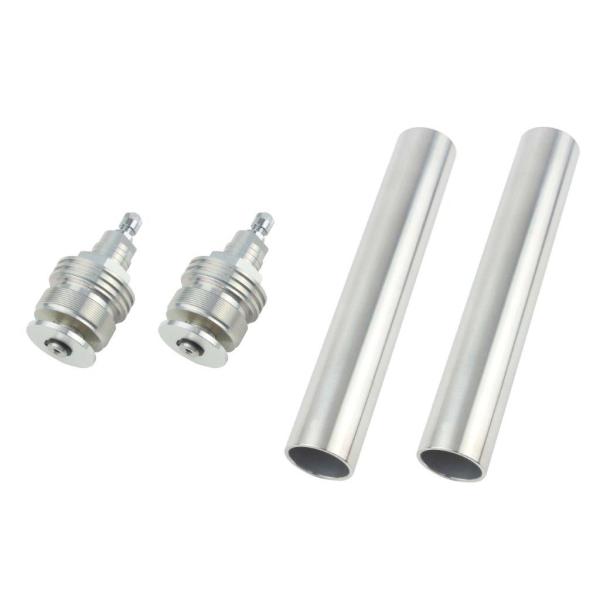 在庫有り POSH ポッシュ イニシャルアジャスターType1 (エアーバルブ付) シルバーボディ/...