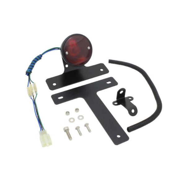 在庫有り POSH Faith ポッシュ フェイス ヴィンテージラウンドテールランプキット ブラック...