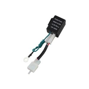 POSH☆12V 電球/LED/ワイドワット/ウィンカーリレー L型2端子○090013