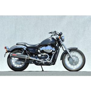 Yamamoto ヤマモトレーシング マフラー VT750S SUS2-1 カーボン 10752-6...