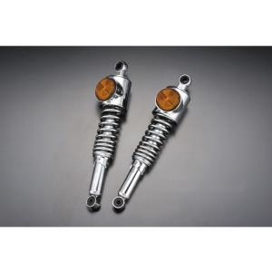 在庫有り PMC ピーエムシー Z1/Z2 STDタイプリアショック ブラックリム (強化型 オレン...