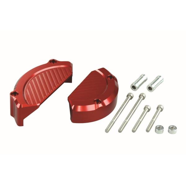 在庫有り POSH Faith ポッシュ フェイス エンジンガード（左右セット） レッド 15330...