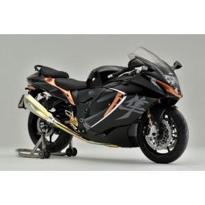 GSX1300R 隼(21-) ハヤブサ チタン フルエキゾーストマフラー 政府認証 JMCA認証 ...