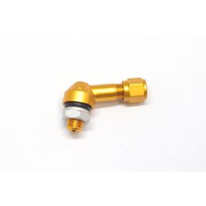ACTIVE アクティブ  GALE SPEED エアバルブ 74°/アルミ キャップ付 GLD φ...