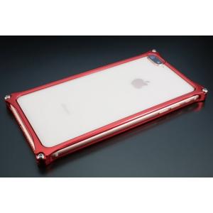 GILD DESIGN ギルドデザイン ソリッドバンパー レッド iPhone8Plus/7Plus...