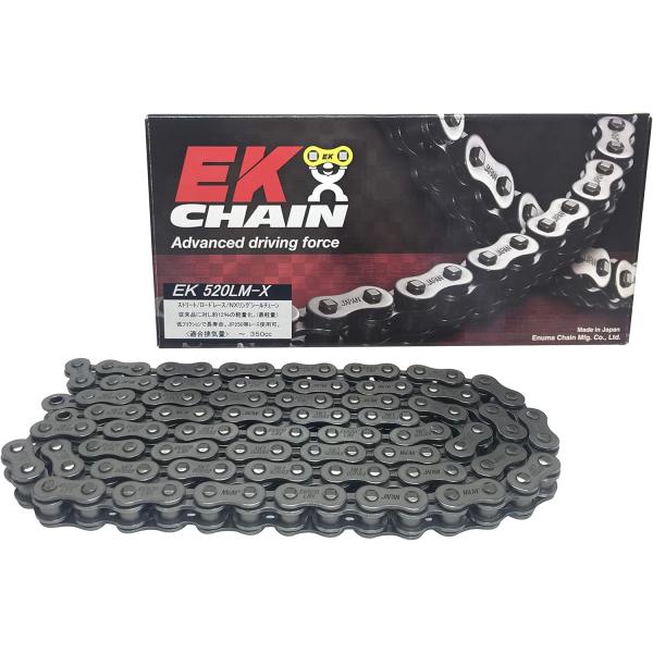 EK チェーン 520LM-X リンク数 : 114 ジョイント : SKJ ジョイントタイプ : ...