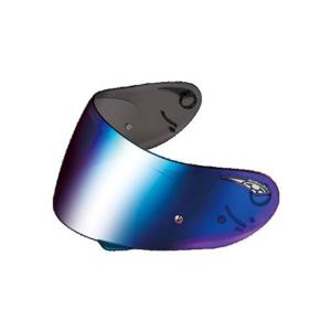 入荷待ち OGK オージーケーカブト ヘルメット CF-1W ミラーシールド ブルー