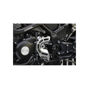 オーバーレーシングカワサキ Z900RSスプロケットカバー ブラック美品 OVER RACING（オーバーレーシング） Z900RS スプロケットカバー