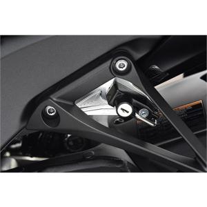 アグラス ヘルメットホルダー BLK／メッキ ZX-10R 16 (603-497-000BS)
