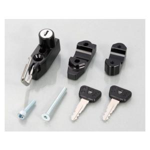 在庫有り KITACO キタコ ヘルメットホルダーバークランプ ブラック/ブラック バークランプタイ...