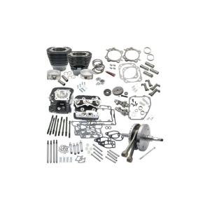 S&S Cycle エスアンドエスサイクル 124 ホットセットアップキット W.BLK SOFTAIL 07-17 900-0569