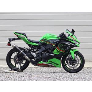 WR’S ダブルアールズ KAWASAKI カワサキ ZX-25R SE (23-) 8BK-ZX250H スリップオンマフラー ラウンド/カーボンサイレンサー BC4280JM｜moto-occ