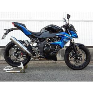 Z250SL スリップオンマフラー ラウンド/ステンレスサイレンサー  WR’S ダブルアールズ B...