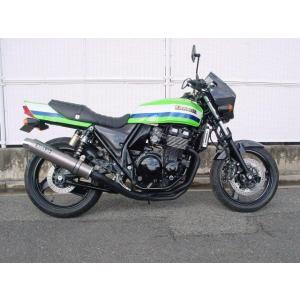 WR’S ダブルアールズ マフラー ラウンド・ソリッドチタンサイレンサー スリップオン ZRX400...