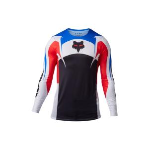 在庫有り FOX フォックス フレックスエアージャージ L ユニティLE WHT/RED/BLU 3...