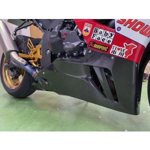 HONDA CBR1000RR-R 2020- アンダーカウル 左右セット (仕様:平織り艶消し) ...