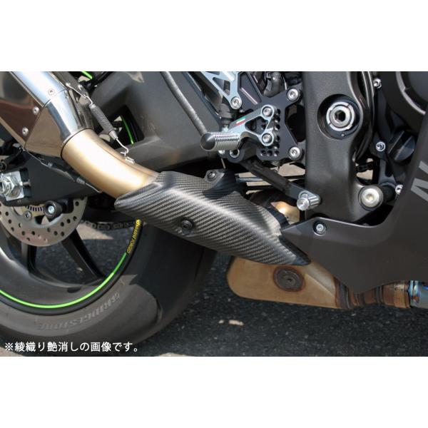 KAWASAKI ZX-10R 2016-2020 マフラーカバー ドライカーボン  SPEEDRA...