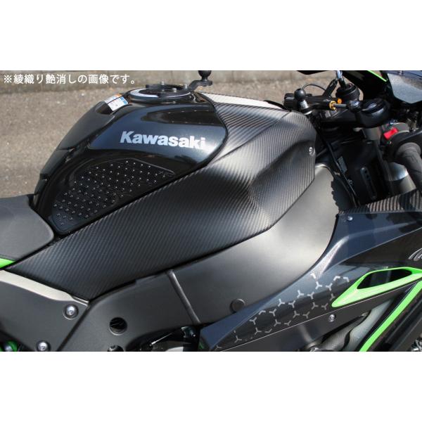 KAWASAKI ZX-10R 2016- タンクサイドカバー ドライカーボン  SPEEDRA ス...